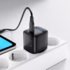 AceFast A135 PD40W GaN charger USB-C with digital display,black(EU）