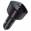 acefast-b18-200w-2x-usbc-usba-fast-car-charger AceFast B18 200W(2USB-C+USB-A)fast car charger,black