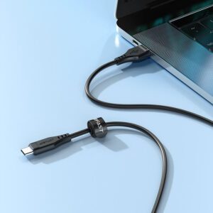 AceFast C3-03 USB-C to USB-C TPE charging data cable,black