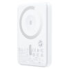AceFast M25 PD20W magnetic fast wireless charging power bank 5000mAh,white