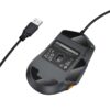 Hoco GM52 Reddy RGB gaming wired mouse black gray
