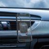 Hoco CA74 Universe air outlet magnetic car holder black＆metal gray