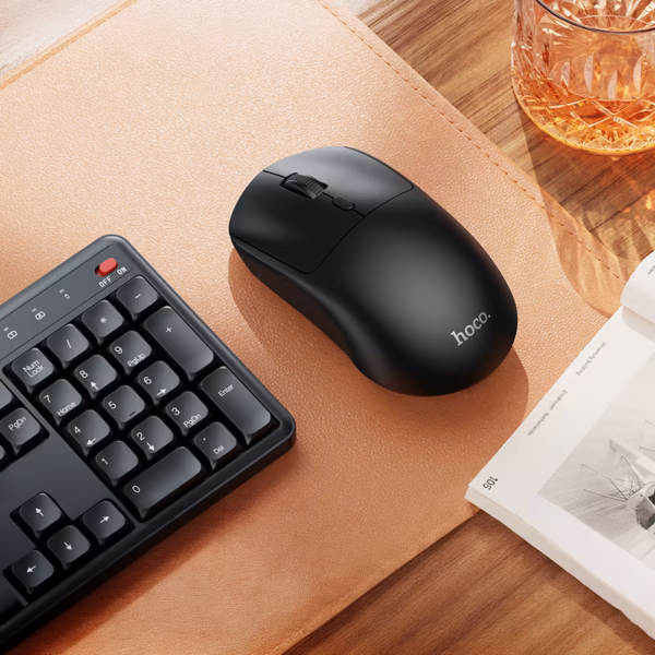 Hoco GM42 Platino 2.4G wireless mouse black