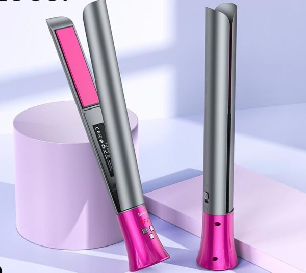 Hoco DAR02 Plus Jade hair straightener(EU) rose red