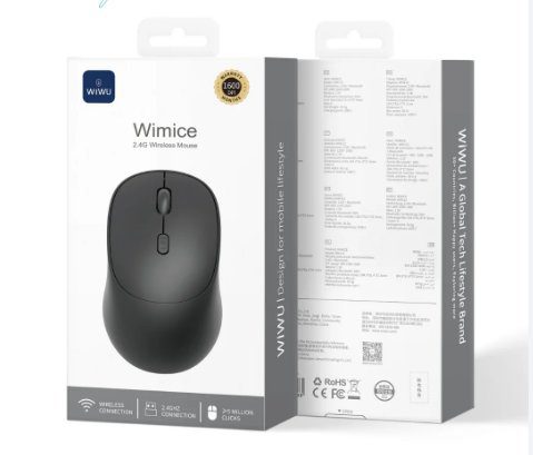Wiwu 2.4G Wireless Mouse WM112 Black
