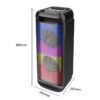 Sing-e ZQS6288 RGB Party Dual Speaker 6,5 inch 30W Black