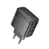 Hoco CS63A Bright PD65W(1A1C) charger(EU) black