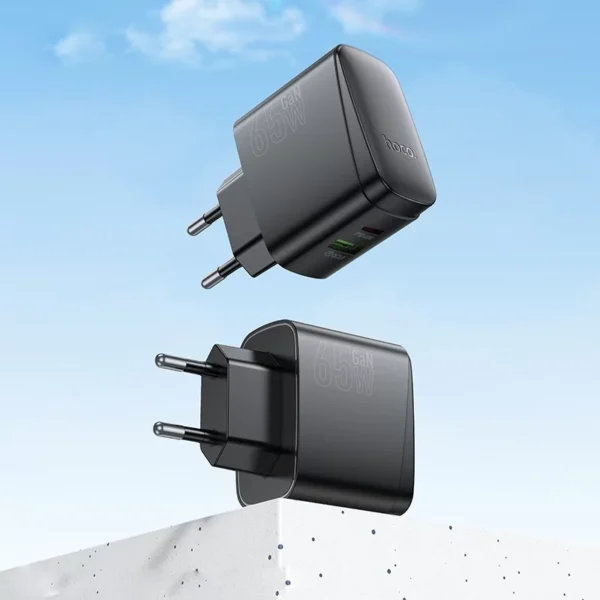 Hoco CS63A Bright PD65W(1A1C) charger(EU) black