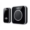 XO SF11 EU Standard Multicolour Flashing Wireless Doorbell One-to-One System (Transmitter + Chime) Black