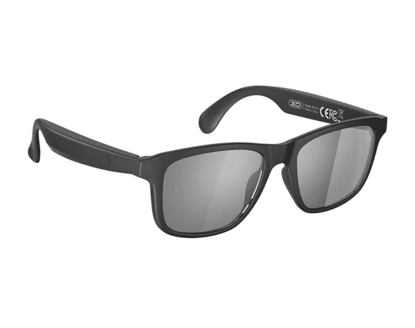 XO E12 Smart Audio Eyewear Discolouring Anti-Blu-ray Lens Black