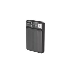 XO PR294 Metal Magnetic Fast Charging Power Bank (15W Wireless Charging + USB-C 20W) 10000mAh gray