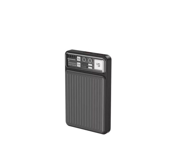 XO PR294 Metal Magnetic Fast Charging Power Bank (15W Wireless Charging + USB-C 20W) 10000mAh gray
