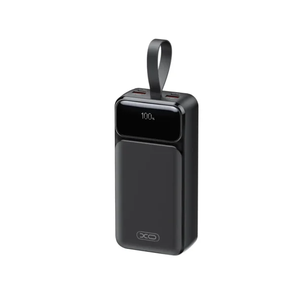 7551718756_w640_h640_7551718756 XO PR298 65W Fast Charging Digital Display Power Bank (USB-C Port / USB-A 22.5W) 30000mAh Black