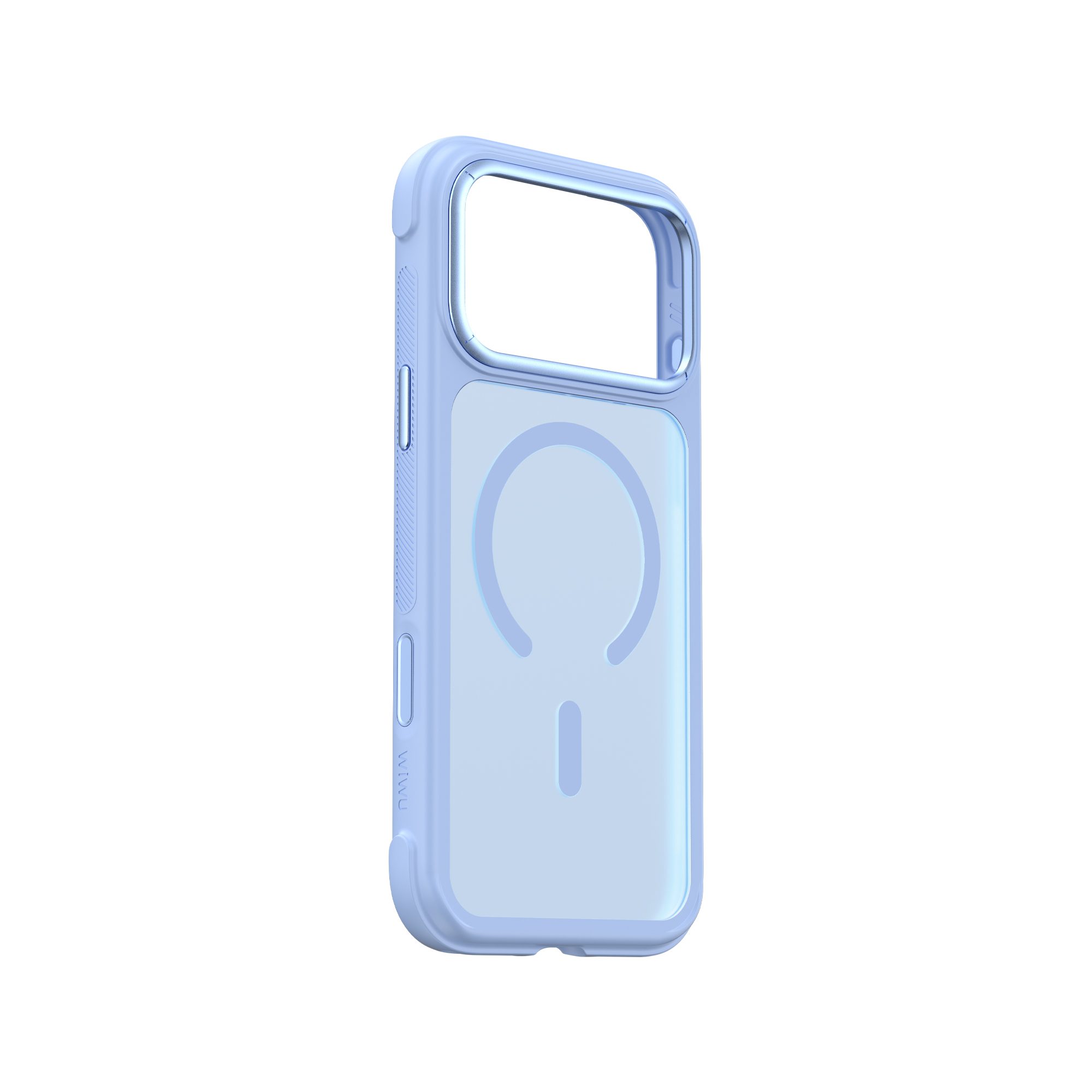 Carcasă wiwu areoarmor pro mată anti-murdărire aa-202 pentru iphone 18 pro max/17 pro max, albastru deschis