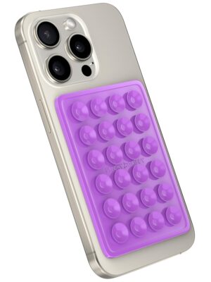 Vacuum Cups stick to any surface TPU LIGHT PURPLE